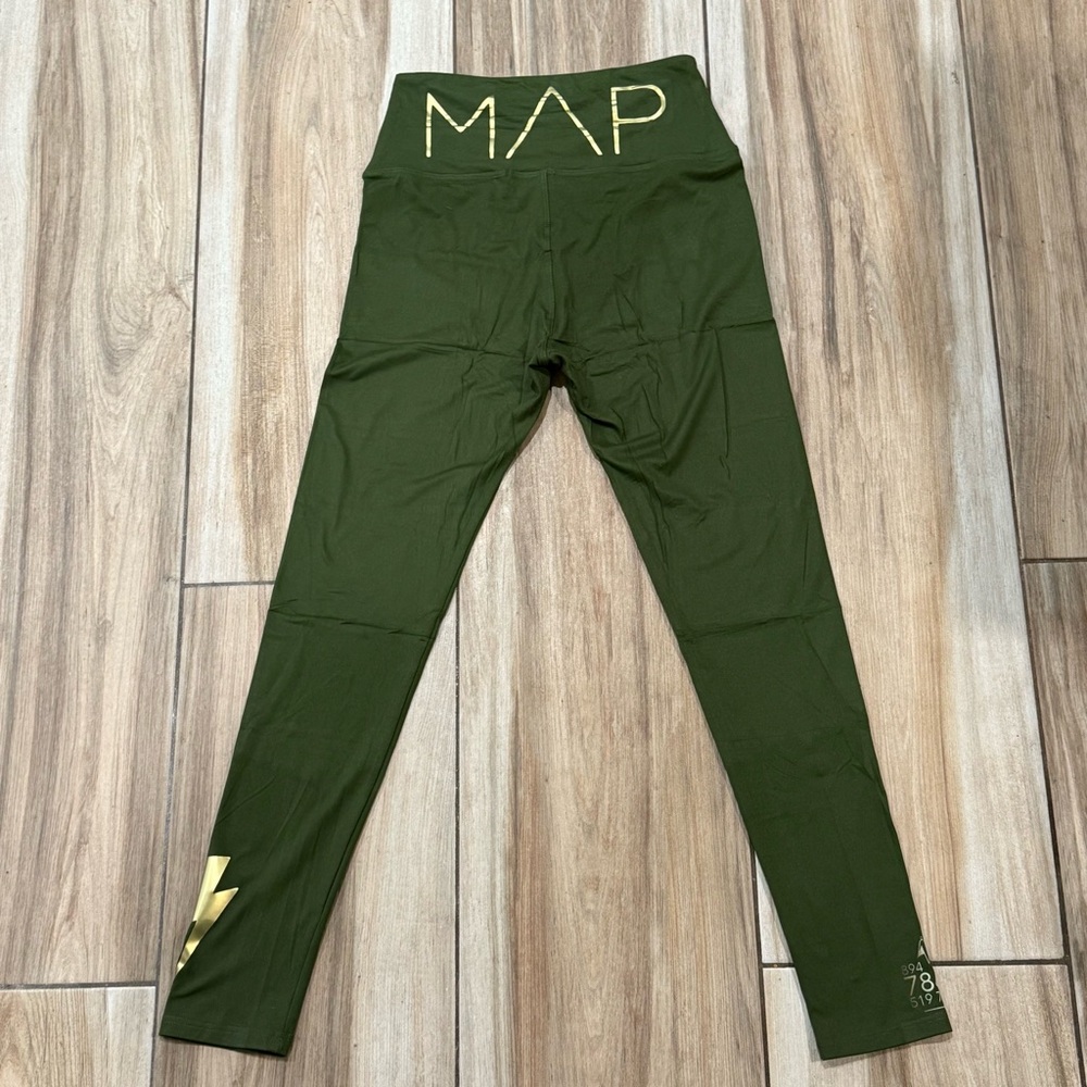 NEW Olive Green High-Rise Leggings